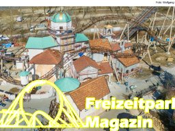 Aufbau des Themenbereichs „Sonnenbucht“ in FANTASIA (März 2025)